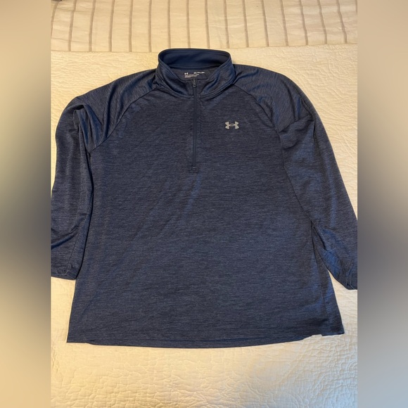 Men’s Under Armour Long Sleeve Pullover XXL - Blue - Picture 1 of 4